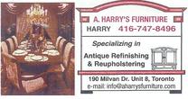 A. Harry's Furniture Refinishers Inc.